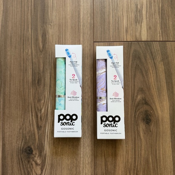 Pop Sonic Portable Toothbrush Set - Picture 1 of 2